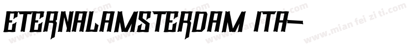 EternalAmsterdam Ita字体转换